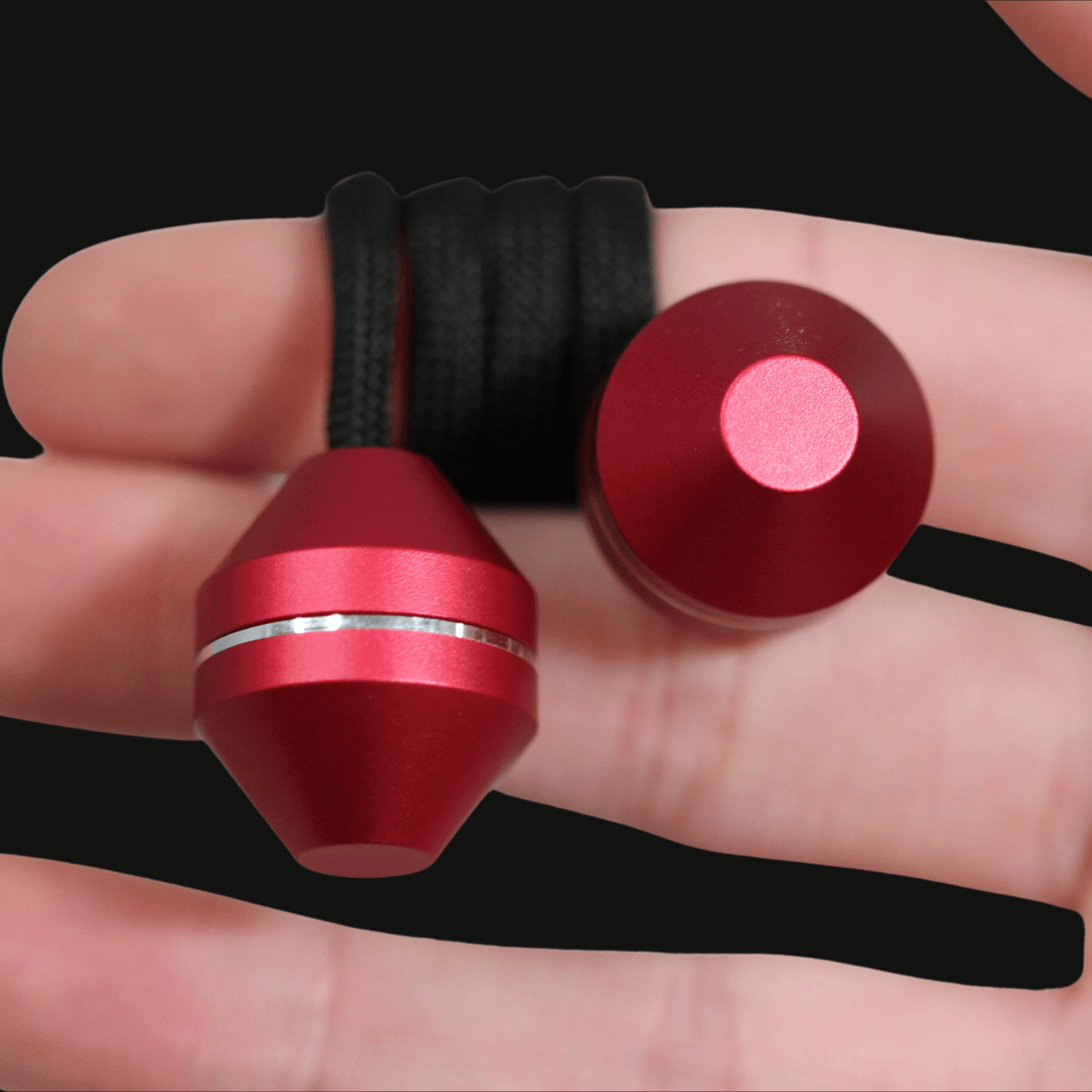 'Diamond' Begleri - Red Beads - SpinningBegleri