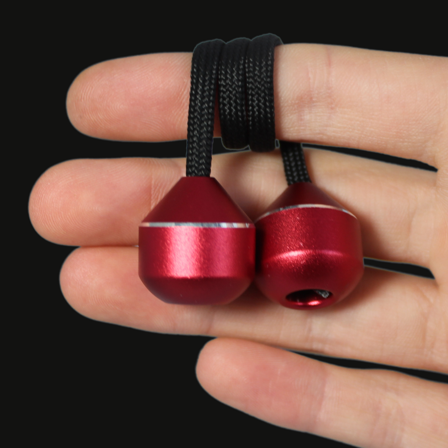 Begleri Fidget Beads - UFO Red - Spinning Begleri