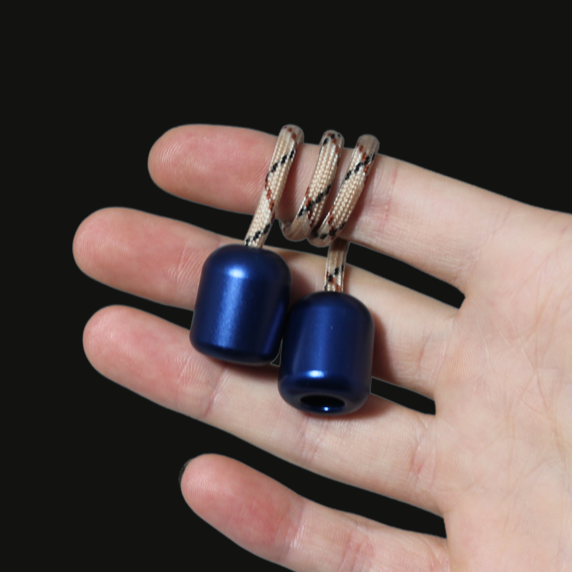 Begleri Fidget Beads - Classic Blue - Spinning Begleri