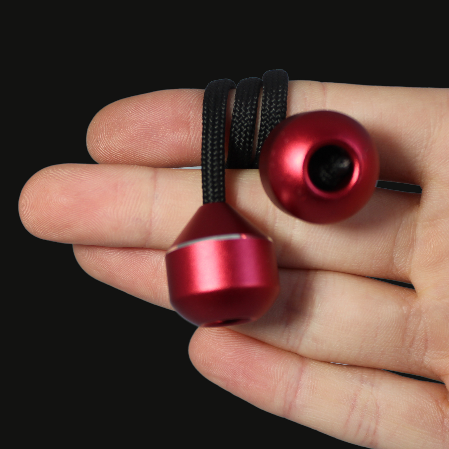 Begleri Fidget Beads - UFO Red - Spinning Begleri