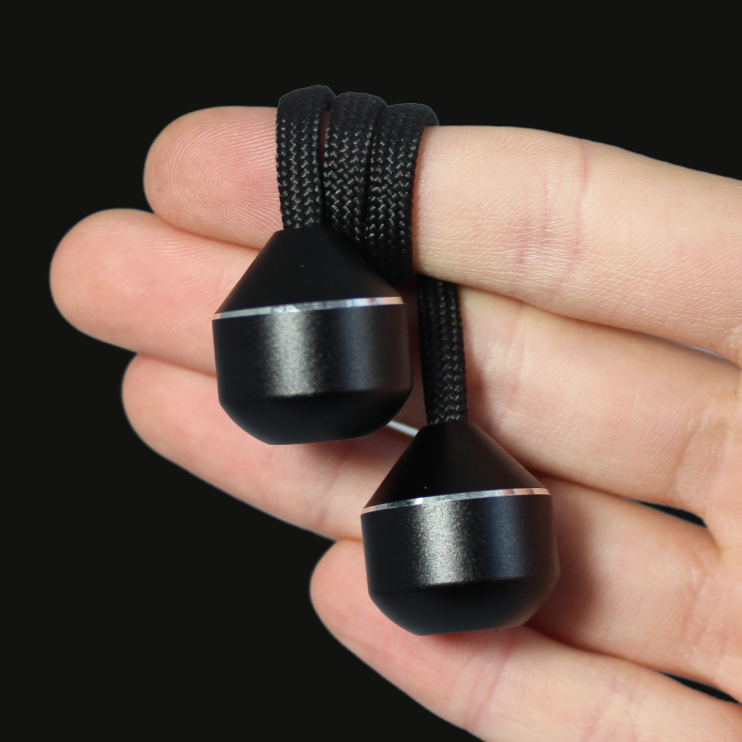 Begleri Fidget Beads - UFO Black - Spinning Begleri