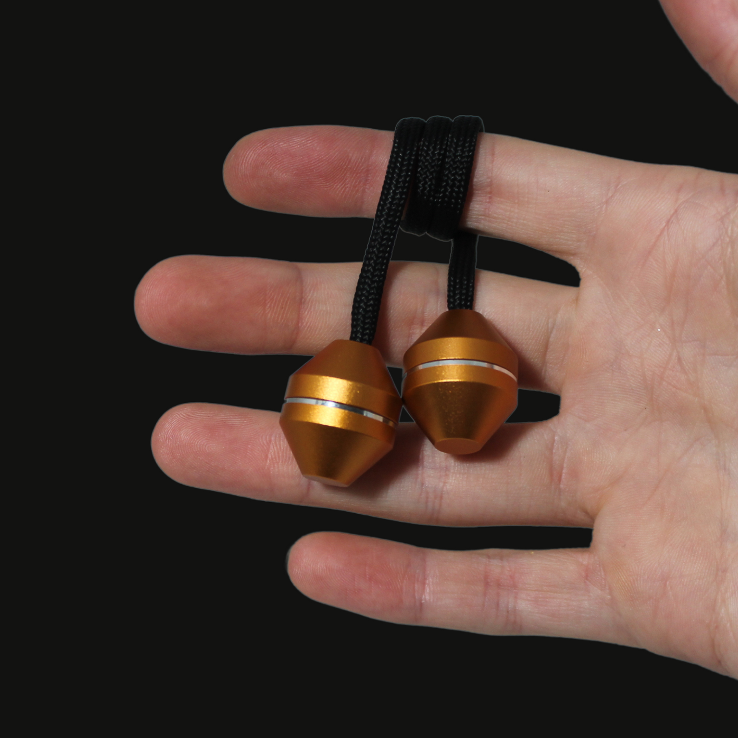 Begleri Fidget Beads - Diamond Orange - Spinning Begleri