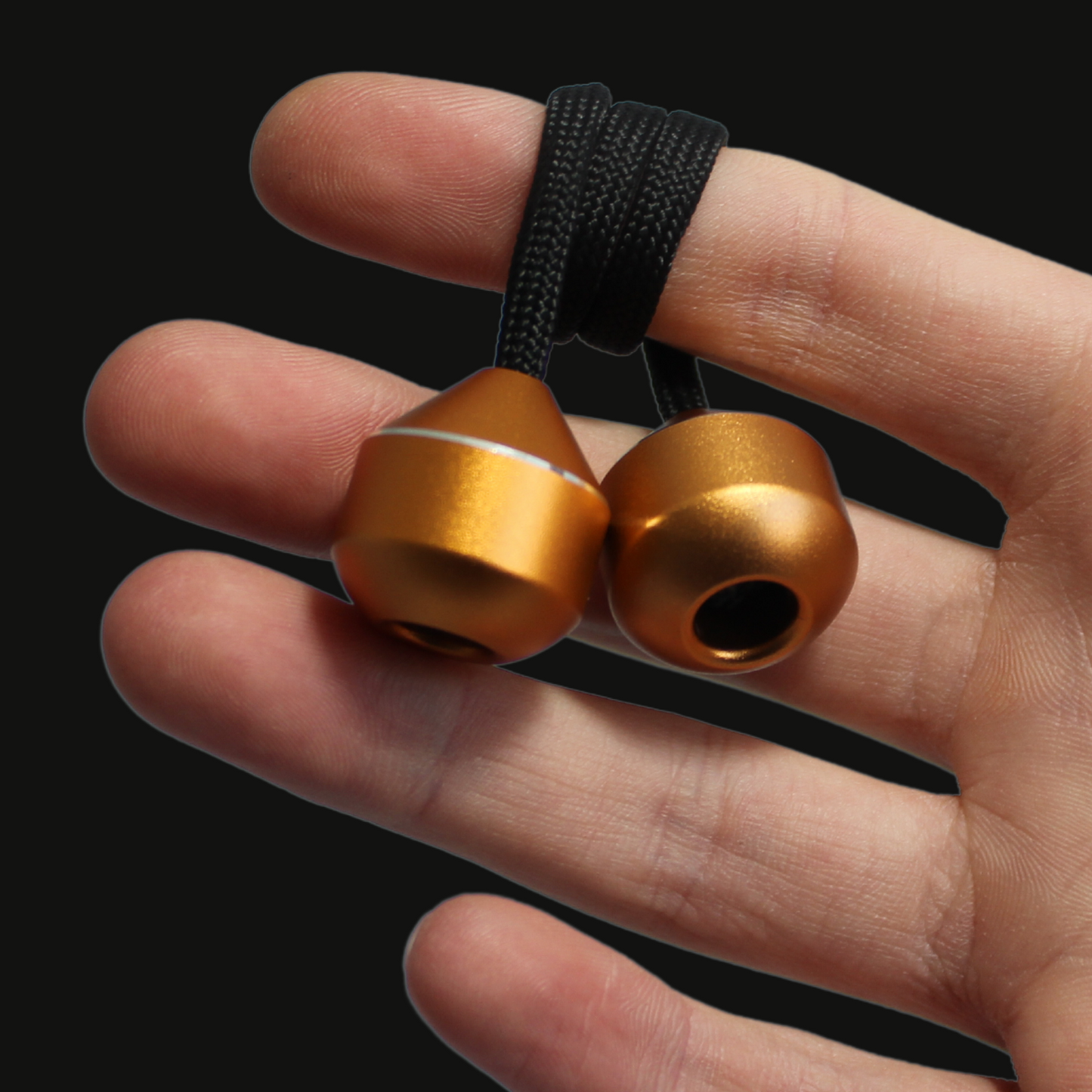 Begleri Fidget Beads - UFO Orange - Spinning Begleri