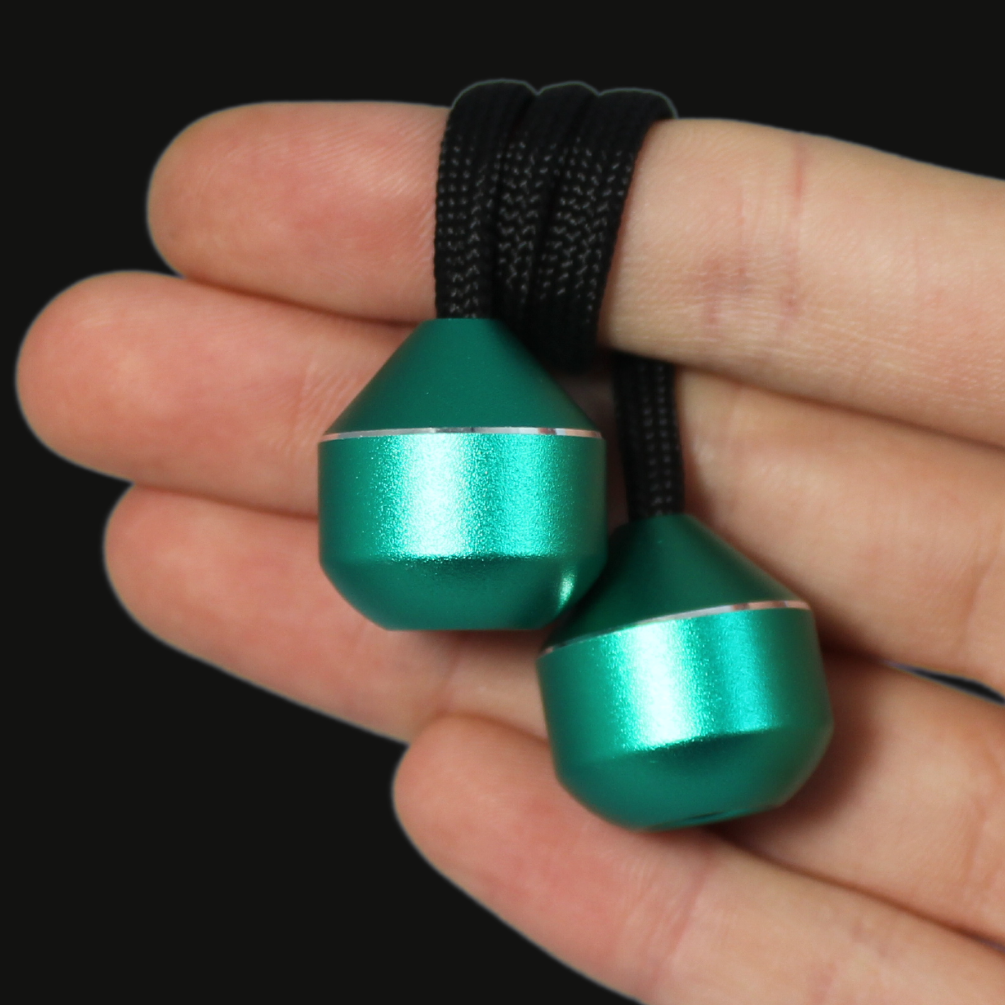 Begleri Fidget Beads - UFO Green - Spinning Begleri