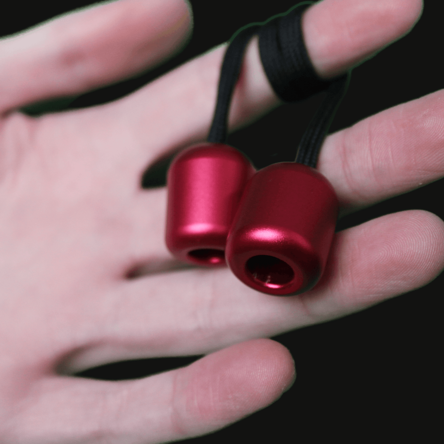 Begleri Fidget Beads - Classic Red - Spinning Begleri