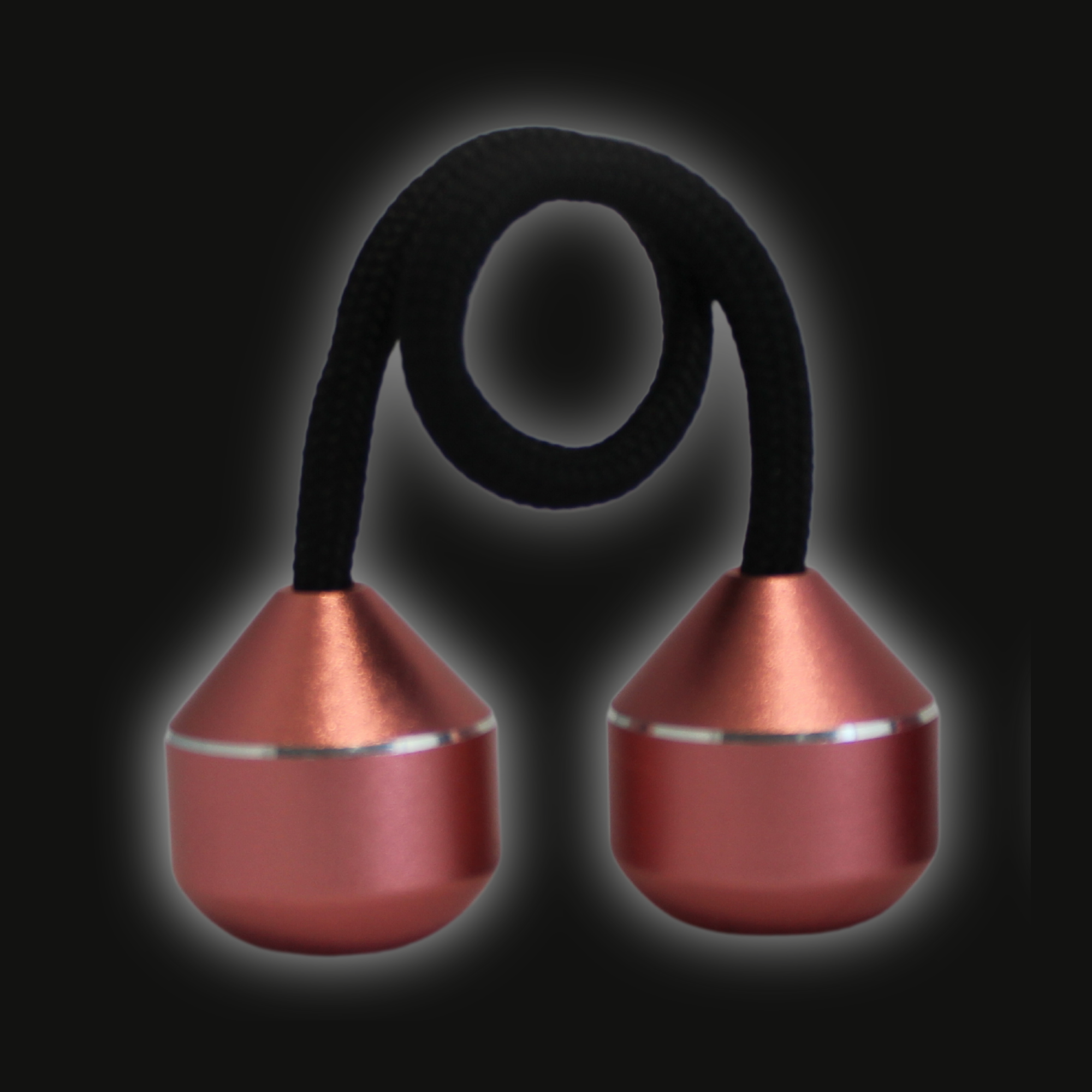 Begleri Fidget Beads - UFO Rose Gold - Spinning Begleri