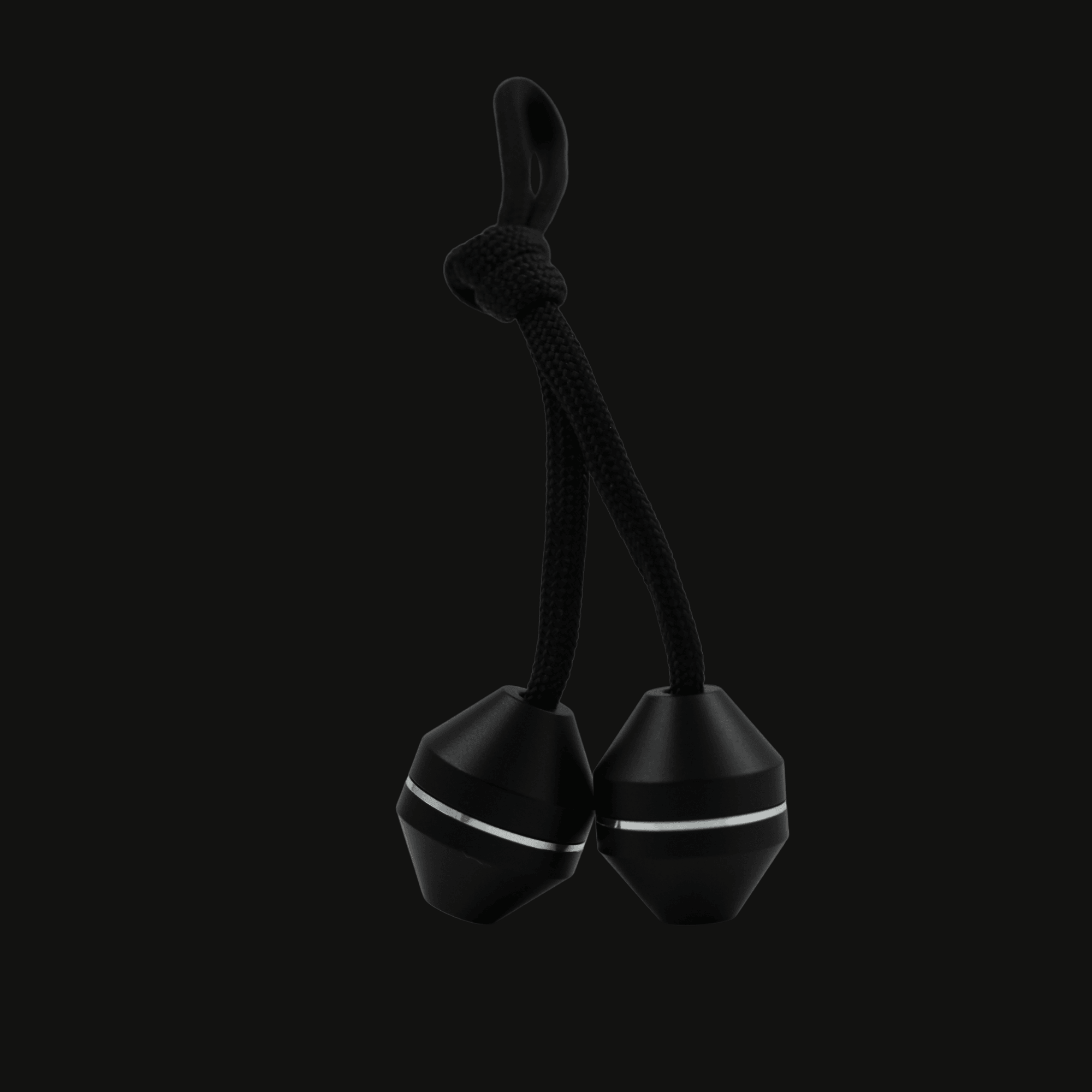 Begleri Fidget Beads - Diamond Black - Spinning Begleri