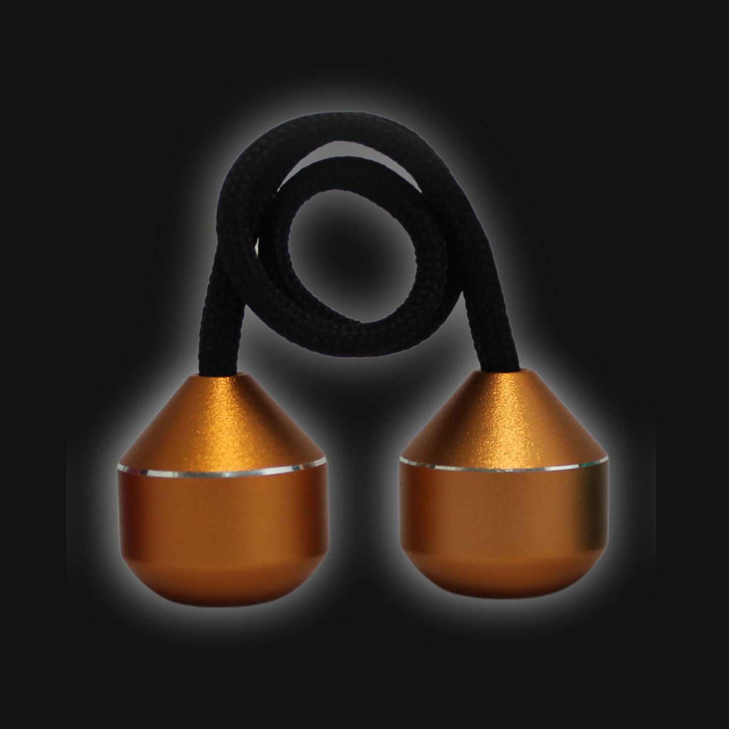 'UFO' Begleri - Orange Beads – SpinningBegleri