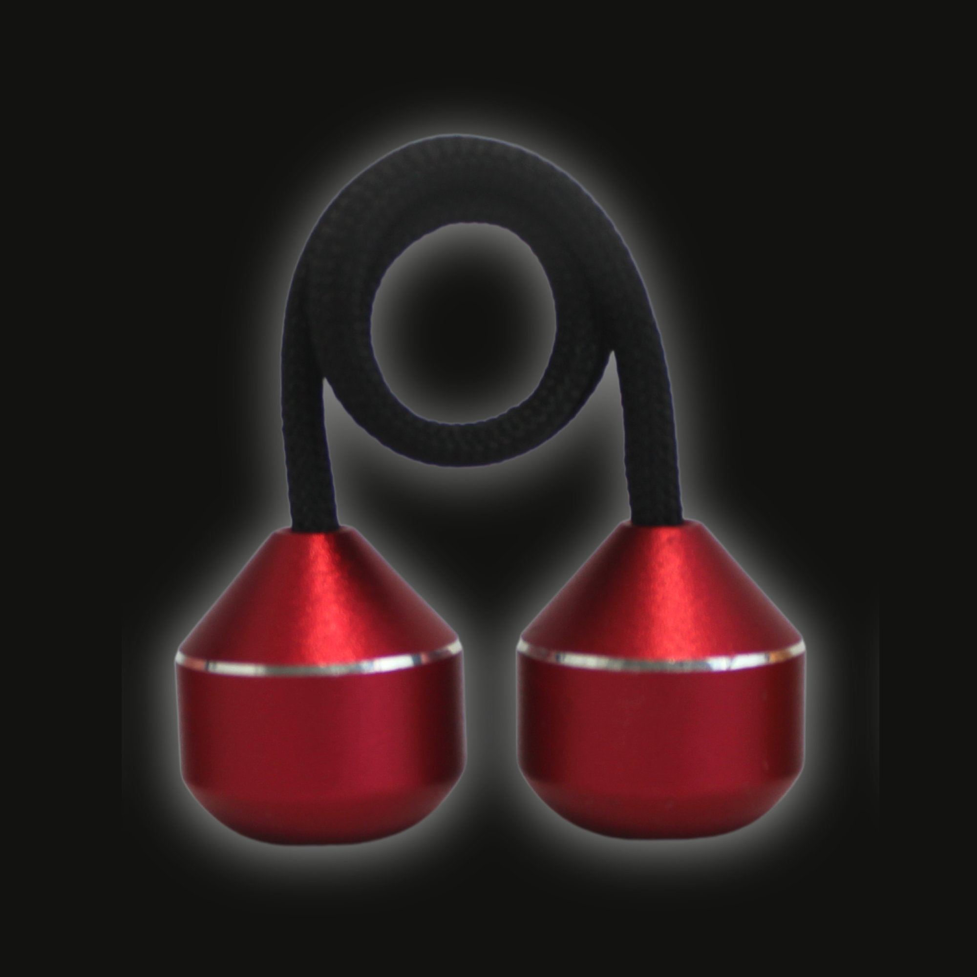 Begleri Fidget Beads - UFO Red - Spinning Begleri